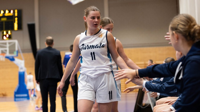 .<a href="/JurmalaBasket/">Jūrmalabasket</a> meitenes izcīnīja astoto uzvaru desmit spēlēs #LSBL2025 ift.tt/3QAF40f