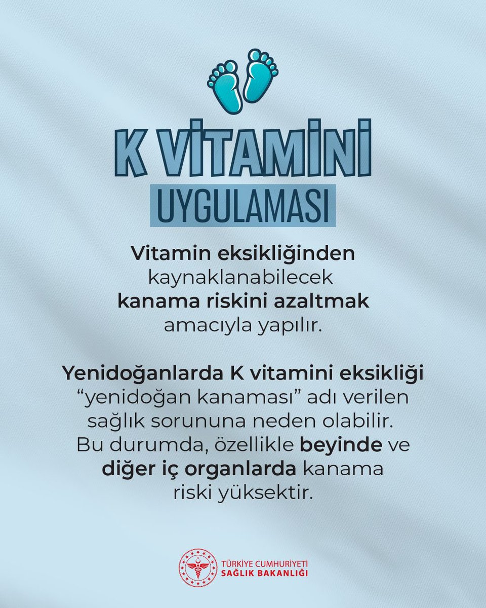 K vitamini uygulaması, olası sağlık risklerini önleyerek bebeklerin sağlığını korumak için doğumdan hemen sonra veya ilk birkaç saat içinde yapılır. K vitamini bebeklerin sağlığı için kritik öneme sahiptir.