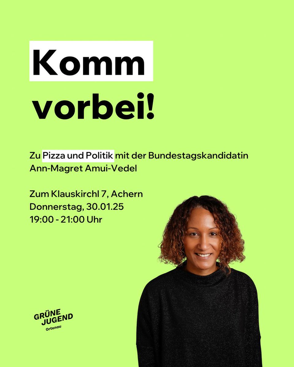 GJ_Ortenau's tweet image. Wer kommt morgen vorbei ?
Wir freuen uns auf dich !
#Ortenau #Achern #GJ