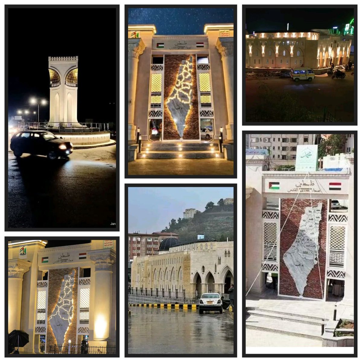 هكذا يرفع ابناء اليمن الاحرار رايات الوفاء والمحبة والفداء والإخاء لفلسطين الحبيبة وارضها الطاهرة ومقدساتها المباركة من قلب العاصمة اليمنية #صنعاء.