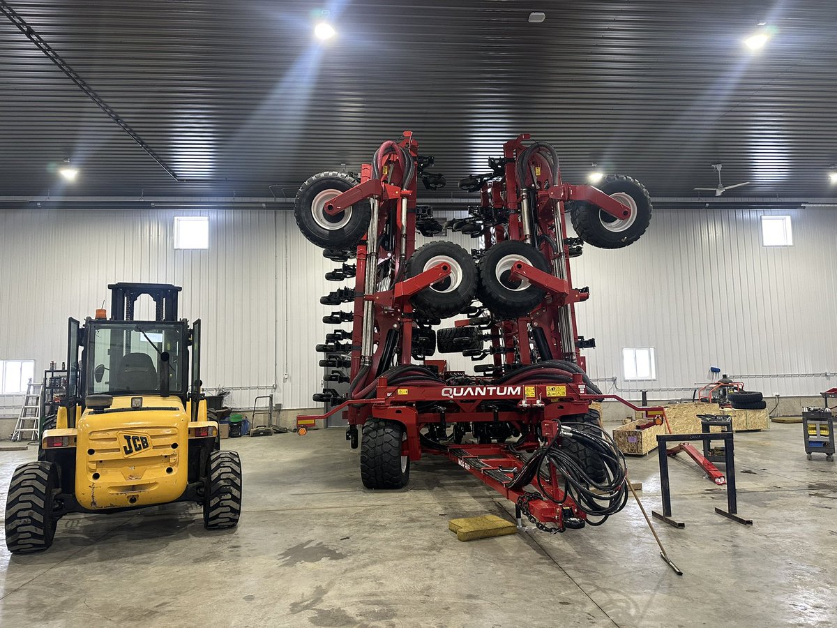 First drill of the season built completely inside ! Looking forward to many more projects done inside !