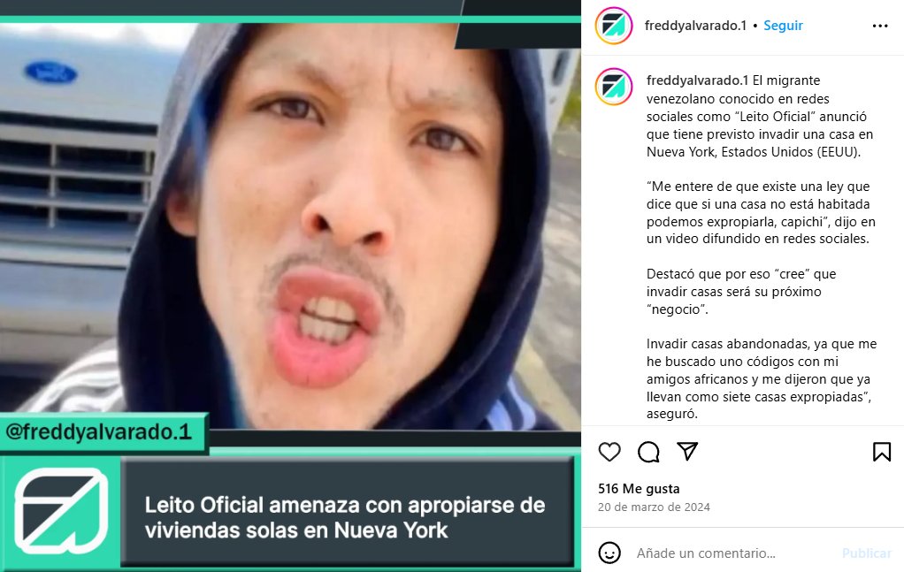 Cinco_Zavala's tweet photo. Todos los que andan encabronados con Trump por las deportaciones en realidad deberían estar encabronados con Leonel Moreno (Leito Oficial) y su mujer Veronica Torres.

Ellos son los culpables de todo lo que esta pasando hoy en USA con nuestra gente Latina, si estos dos payasos no hubieran tenido la idea de viralizar todos los delitos que cometían nada de esto estuviera pasando.

Porque seamos honestos pandillas, robos, tiroteos y asesinatos en USA siempre han habido, pero lo que cambio todo fue que esta parejita de parásitos empezaron a hacer tutoriales que llegaron hasta la casa blanca aconsejando de como robar tiendas, como adueñarse de casas ajenas y se burlaban de como recibían por montones el dinero de los impuestos que pagaban Estadounidenses e Inmigrantes que si trabajaban duro, solo por tener una hija nacida en USA.

Que por cierto, es gracias a ellos también que Trump quiere quitar el derecho de que los bebes nacidos en USA reciban la ciudadanía de dicho país, ya que esta pareja en múltiples ocasiones de burlaron de que otros le mantenían a su hija y aseguraban que su plan era tener muchos más hijos para de esa forma nunca necesitar trabajar.

Si le quieren reclamar a alguien que sea a estos dos parásitos 👇