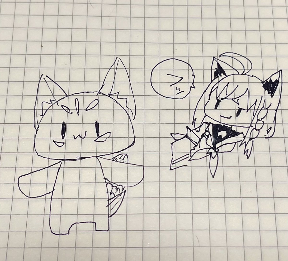うろ覚えすこん部と王様落書き 