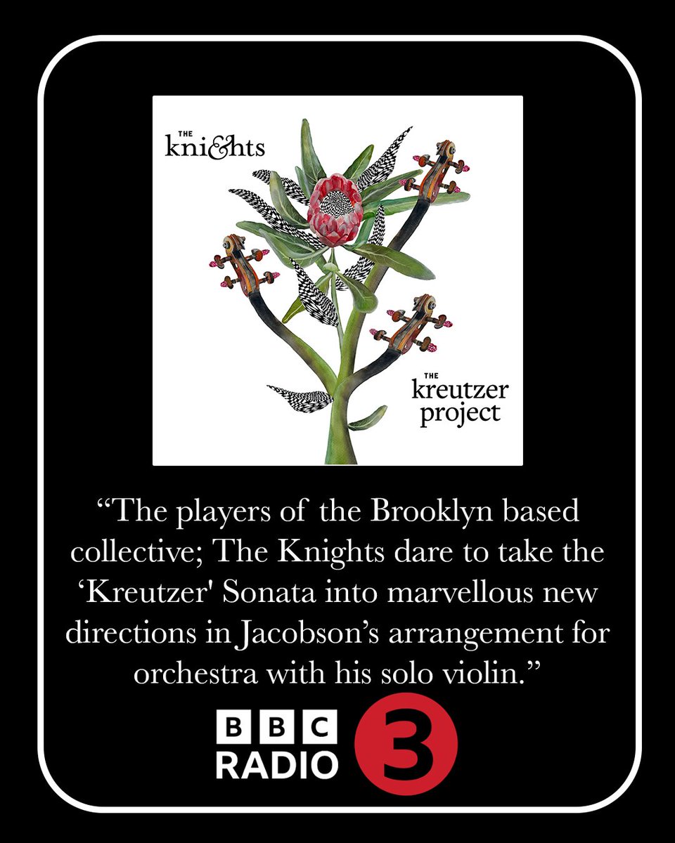 AVIE Records (@avierec) on Twitter photo .<a href="/TheKnightsNYC/">The Knights</a> received a nod of appreciation this past weekend on BBC Radio 3 via Tom Service's show, when he played the Finale of The Kreutzer Concerto. đđđ Listen to the album here: orcd.co/av2555 .<a href="/TheKnightsNYC/">The Knights</a> received a nod of appreciation this past weekend on BBC Radio 3 via Tom Service's show, when he played the Finale of The Kreutzer Concerto. đđđ Listen to the album here: orcd.co/av2555