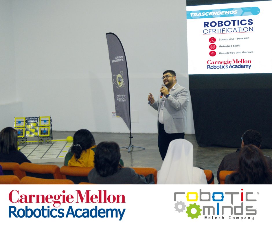 Carnegie Mellon Robotics Academy Partners with Robotic Minds to Transform Robotics Education in Ecuador

This collaboration will advance educational opportunities, paving the way for students to become leaders in #STEM fields.

Read more: cmu.edu/roboticsacadem…