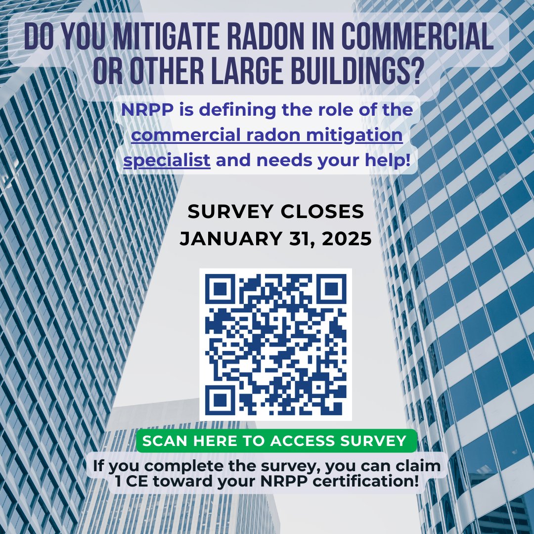 1/31/25 - last day of survey!

Your responses will be confidential and contribute to the certification program's foundation.

surveymonkey.com/r/TWLMXHB