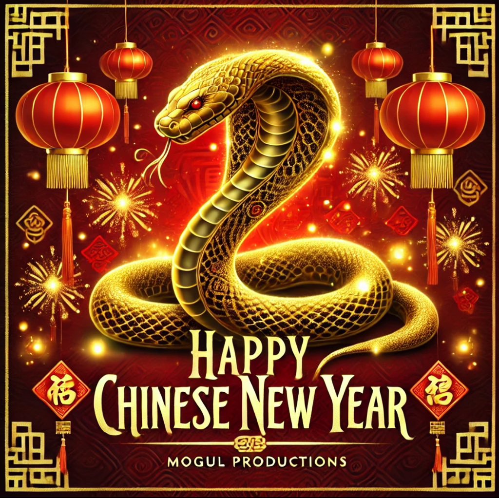 mogulofficial_'s tweet photo. Step into the Year of the Snake with wisdom, strategy, and success! 🐍🏮 Just like the snake, adapt, evolve, and strike at the right moment. Wishing all Moguls prosperity, strength, and new opportunities this year! 🎊✨ https://t.co/LpDJuFNvsL