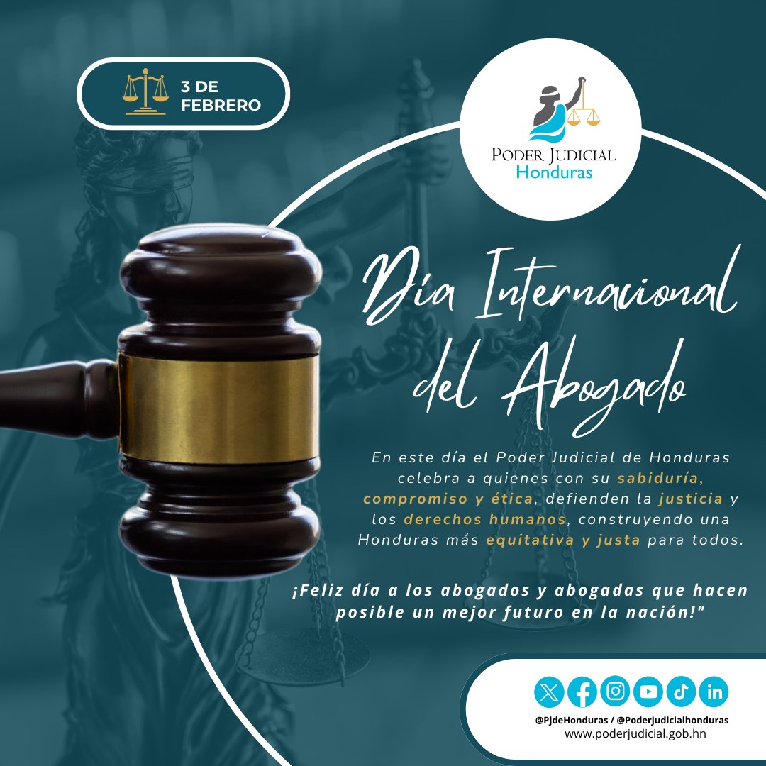 Poder Judicial HN tweet media