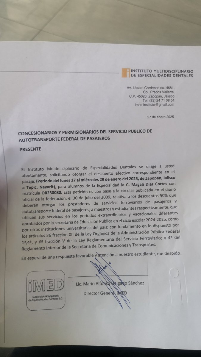 LePetiteMagi's tweet photo. @AtencionProfeco Adjunto copia del documento emitido por mi institución educativa como prueba de mi solicitud.
Quedo en espera de su pronta respuesta y de las acciones necesarias para hacer valer este derecho. https://t.co/pneYDtAa69