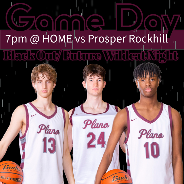 PlanoBasketball's tweet photo. It's Future Wildcat Night!  Come support the Cats bring home a win and wear black! https://t.co/FWiNRj0t8o