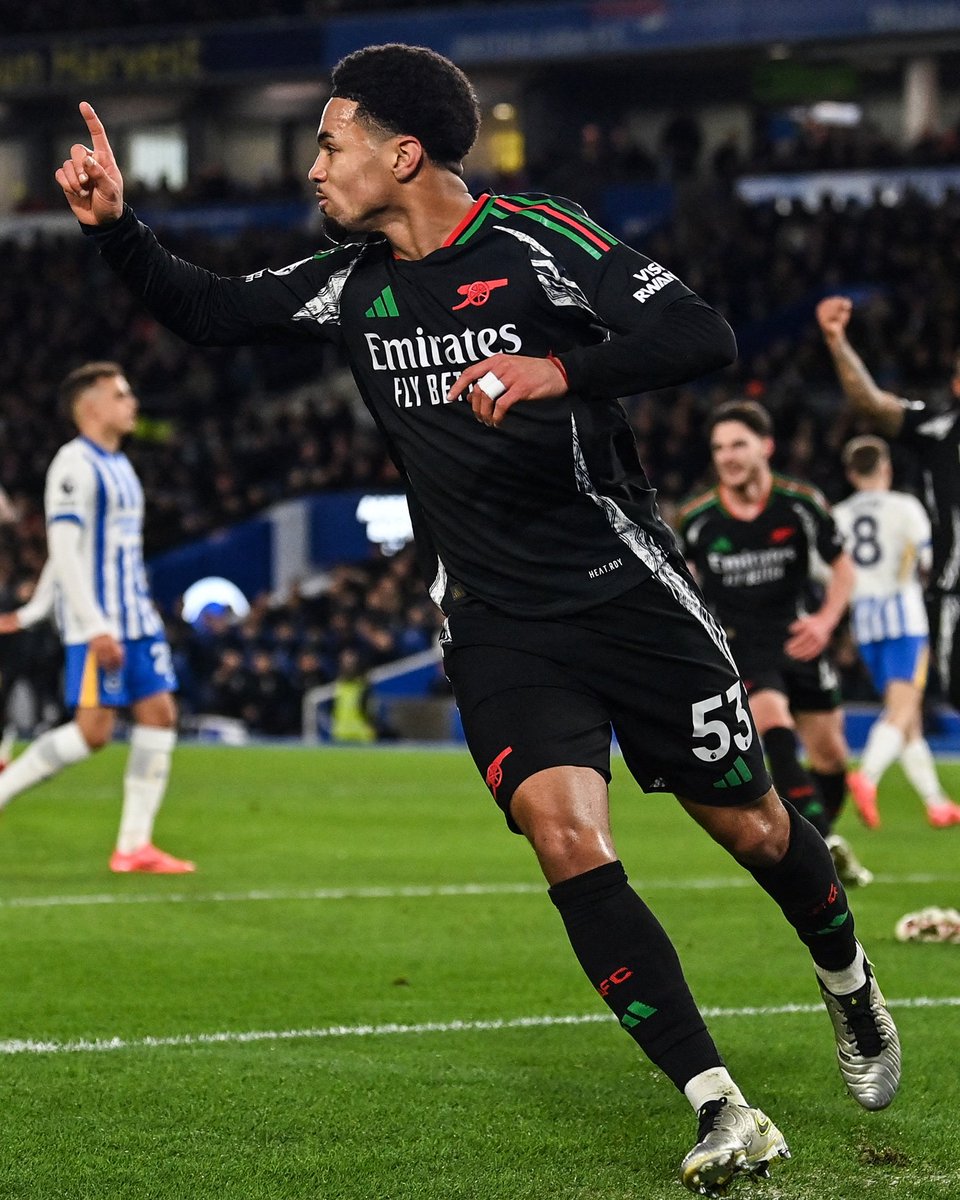 Only Cesc Fabregas &amp; Bukayo Saka have been directly involved in more goals at 17 for Arsenal than Ethan Nwaneri (6 goals &amp; 0 assists):

🥇 B. Saka (15)
🥈 C. Fabregas (8)
🥉 E. Nwaneri (6)
4️⃣ T. Walcott &amp; A. Oxlade-Chamberlain (5)
5️⃣ A. Ramsey (2)

Wonderkid. 🐣