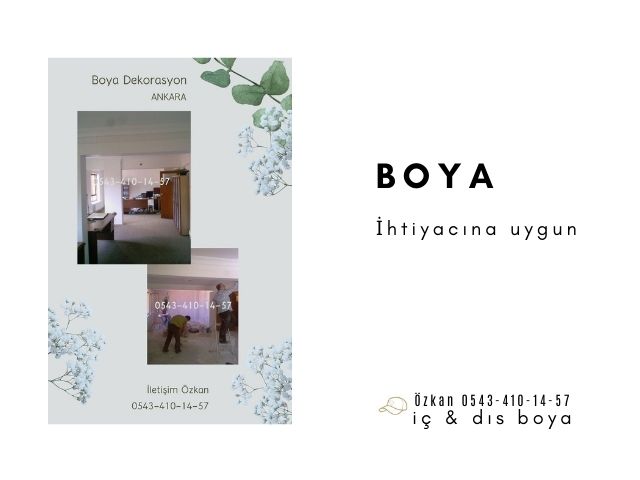 Ticari Mekanlar: Restoranlar, kafeler, ofisler, mağazalar ve sergi alanları gibi ticari mekanlarda dekoratif sıva ve boya uygulamaları