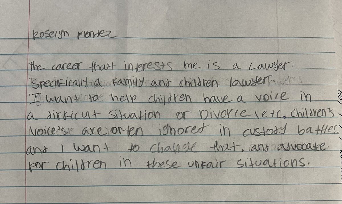 Check out our “Quick Write” about careers during Literacy week! @secondary_ELA @mdcpsacademics #miamireads #leadersread <a href="/miamischools/">MDCPS</a> @mdcps_thegreatnorth <a href="/miamimagnets/">Miami Magnet Schools</a> #yourchoicemiami #yourbestchoicemdcps #literacyweek