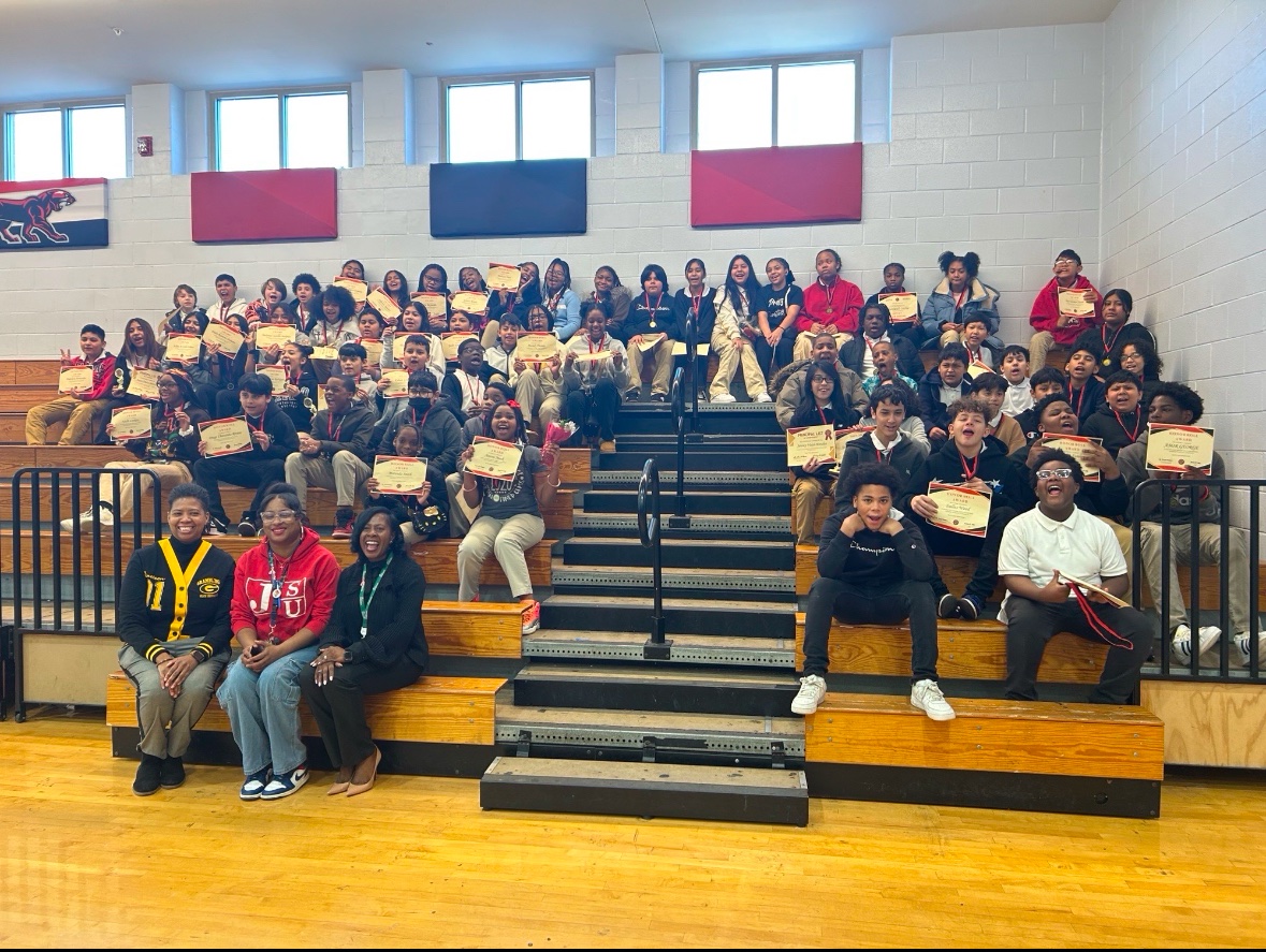 Tracee Ragland (@apragland) on Twitter photo Super proud of our 6th grade Panther Scholars who were recognized for A/B honor roll and Principal’s List at today’s awards ceremony! <a href="/jasonjstamper/">Jason Stamper, EdD</a> <a href="/prin_pauldwest/">D L Stephens, Ed. D.</a> <a href="/FultonCoSchools/">FultonCountySchools</a> Super proud of our 6th grade Panther Scholars who were recognized for A/B honor roll and Principal’s List at today’s awards ceremony! <a href="/jasonjstamper/">Jason Stamper, EdD</a> <a href="/prin_pauldwest/">D L Stephens, Ed. D.</a> <a href="/FultonCoSchools/">FultonCountySchools</a>