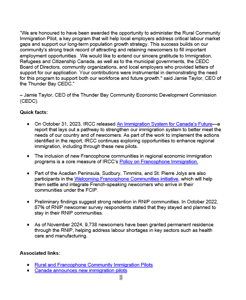 TTRRMK's tweet image. Rural Community Immigration Pilot Communities and Francophone Community Immigration Pilot communities have been announced (but I can't find it publicly posted anywhere) #RNIP #RCIC #FCIP #cndimm #PR