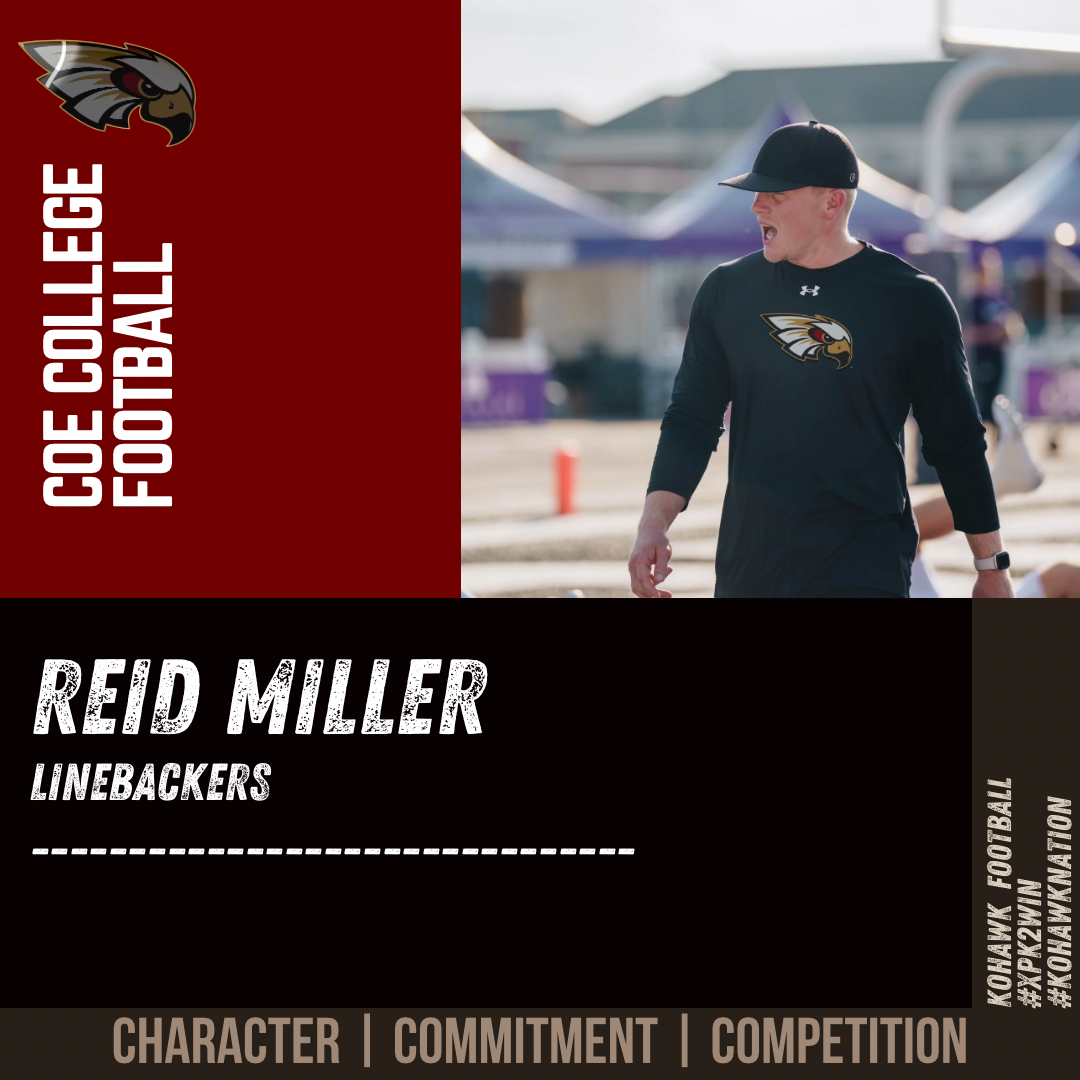 🔥🔥Fired up to join <a href="/KohawksFootball/">Coe College Football</a> #XPK2WIN #KohawkNation