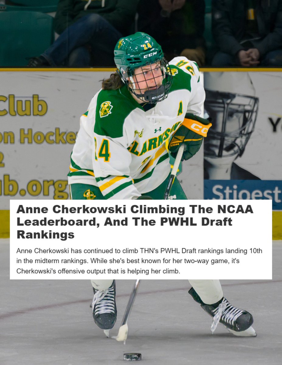 Clarkson Womens Hockey tweet media