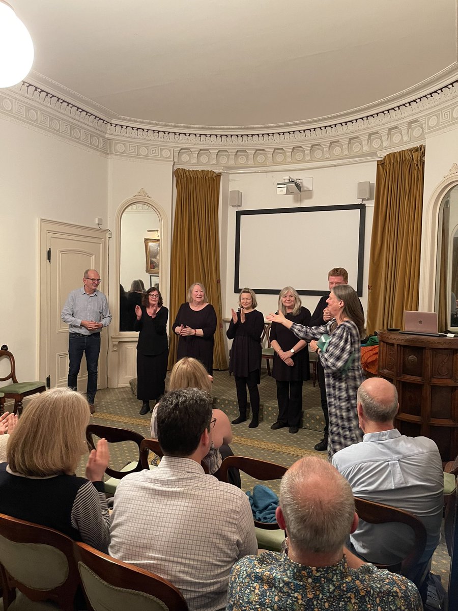 What a tremendous evening with Playback Theatre <a href="/york_med_soc/">York Medical Society</a>