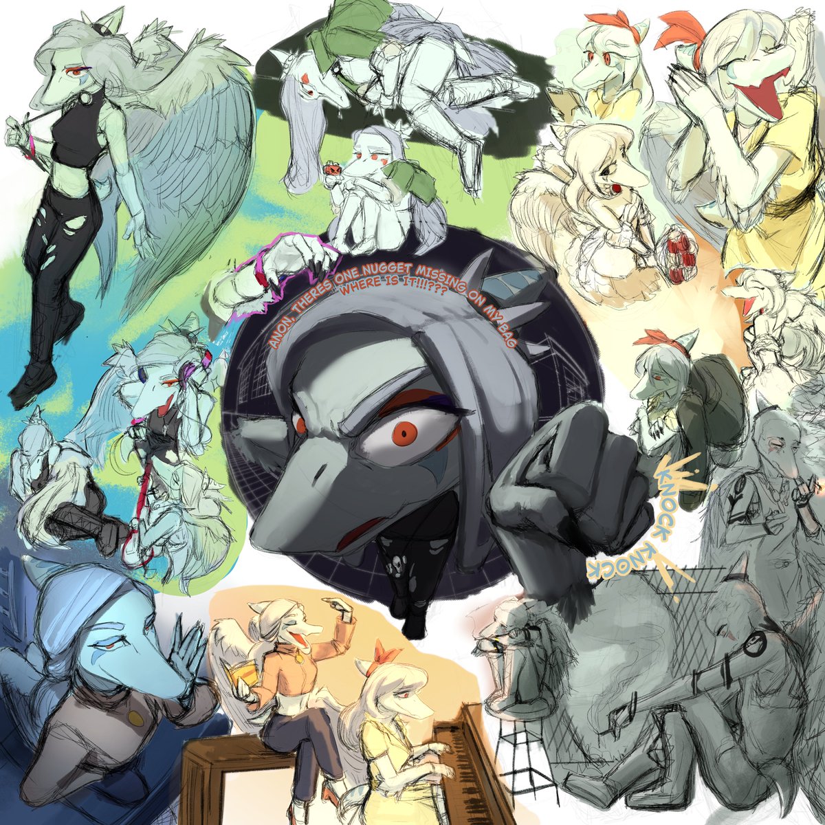 Fang doodles
#Snootgame #snootgamefanart