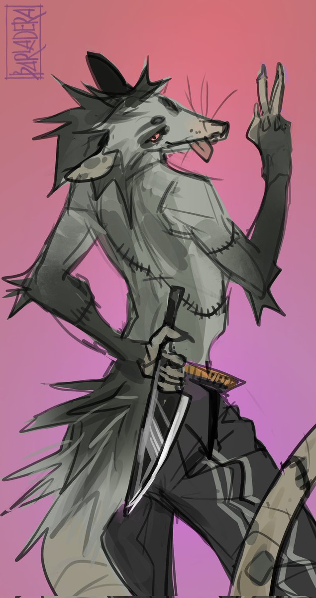 Greyowulf's tweet photo. He's got a present for you.

Commission i got from @barladera https://t.co/4RVr9Z01Fc