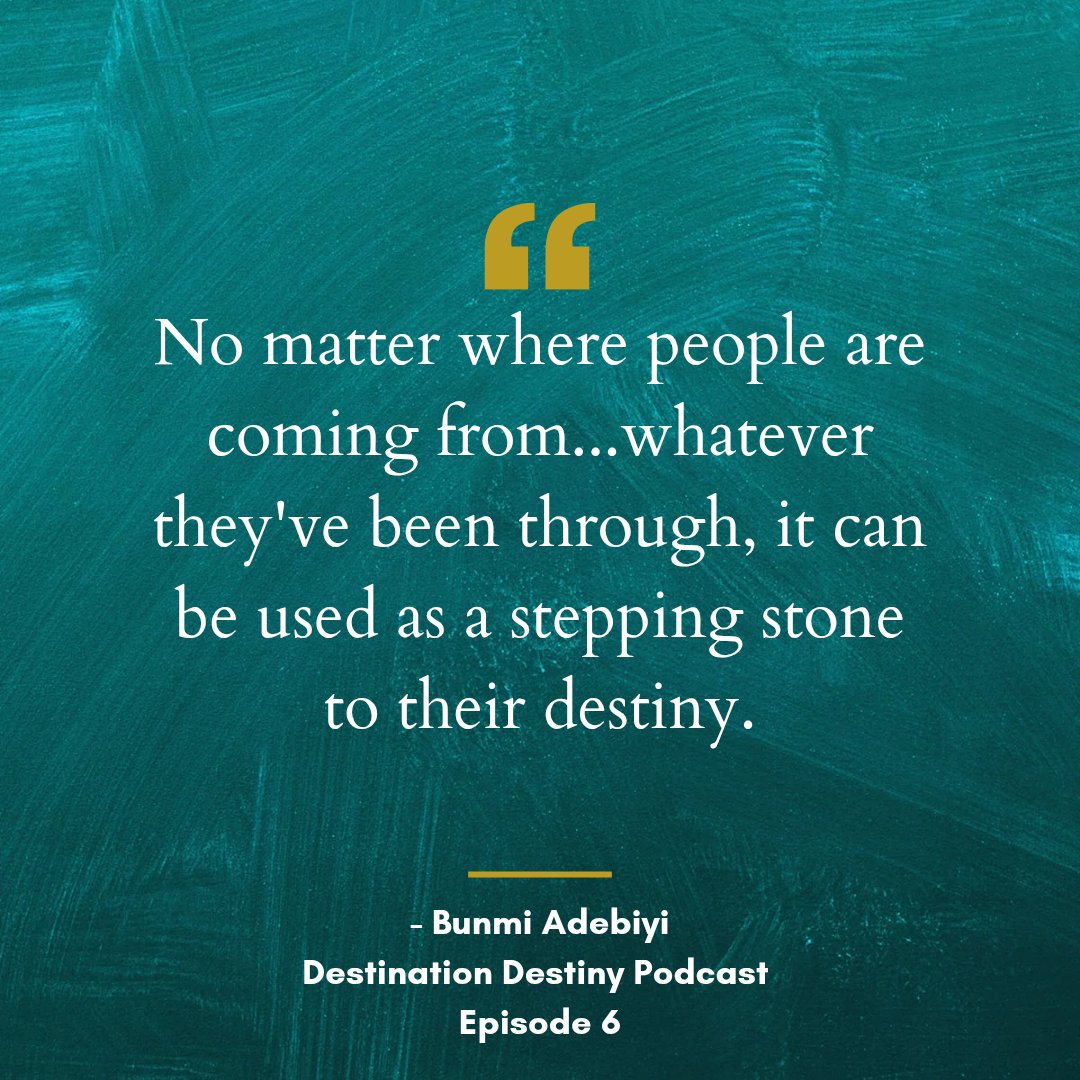 If you’re not helping others reach their potential, are you truly successful? 
Tune in to Episode 6 of the DD Podcast 
youtu.be/2hwIucREkOs?si…

#destinationdestinypodcast #ddpodcast #Empowerment #SuccessThroughService #PodcastEpisode