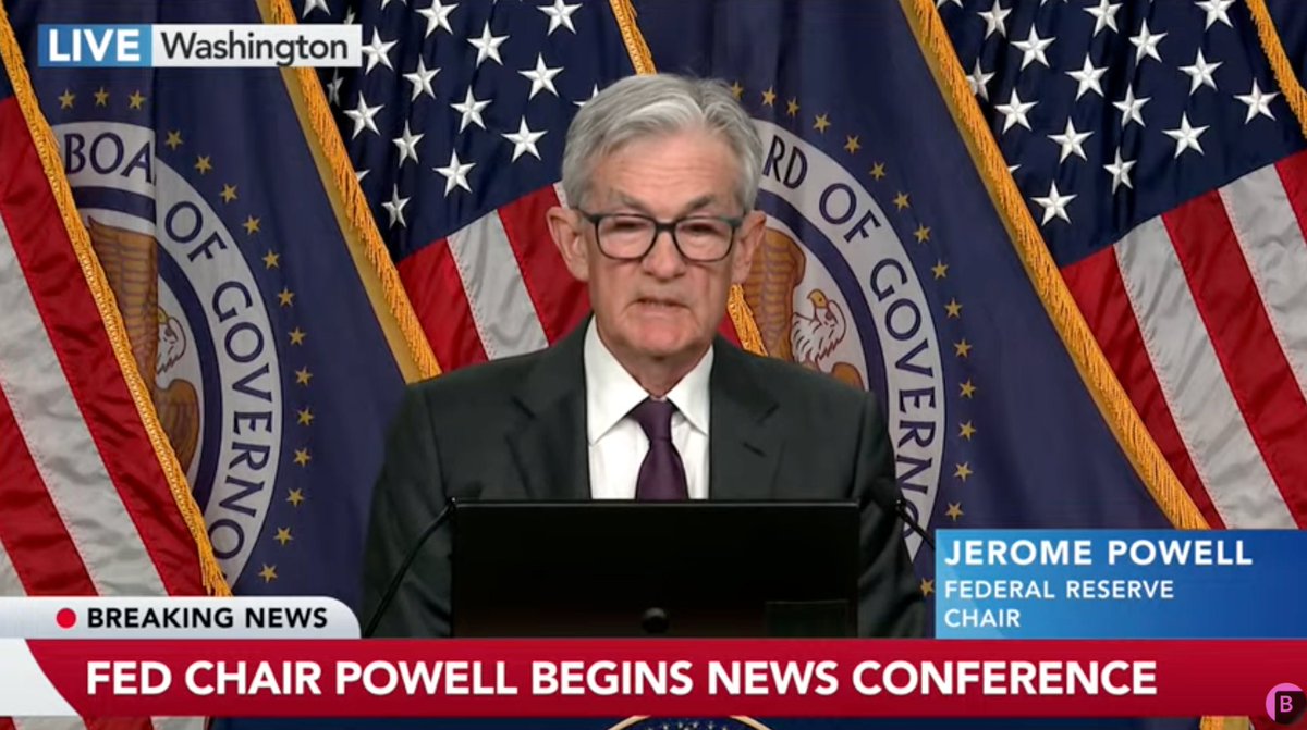 ✍️关于美联储议息会议，鲍威尔的发言，总结如下：