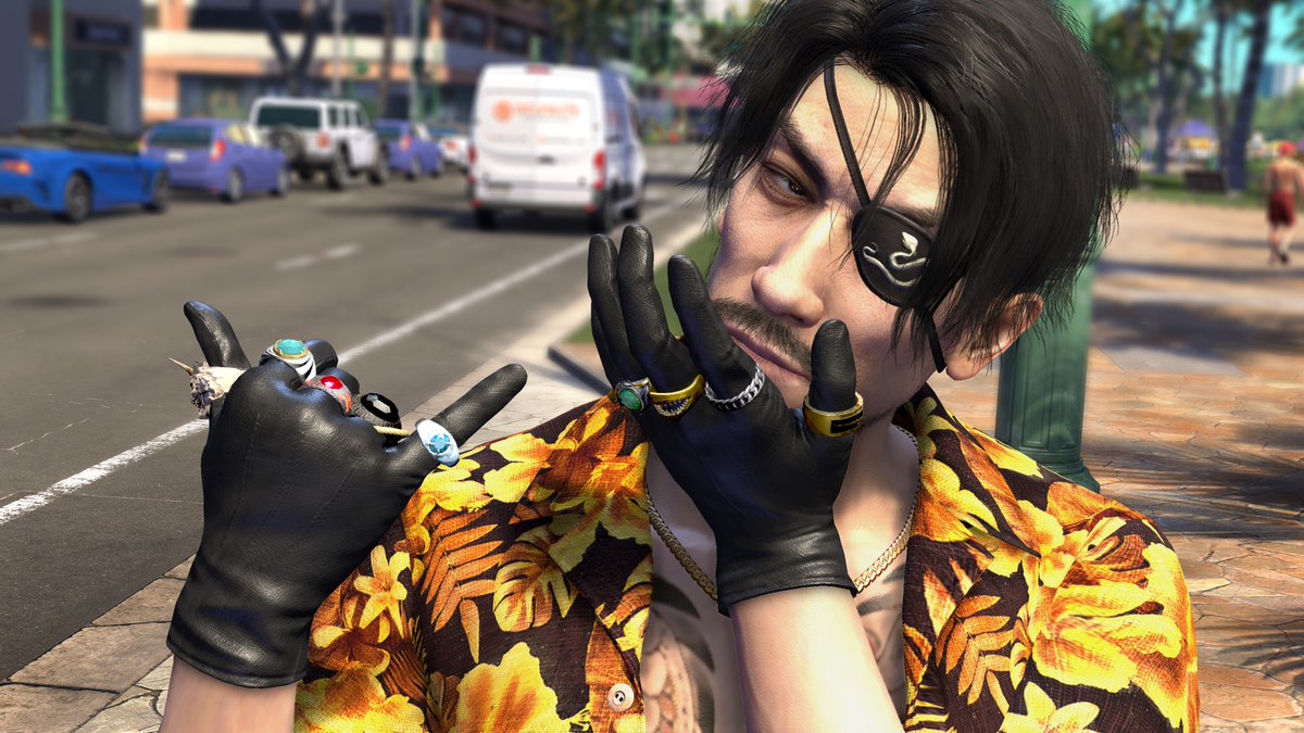 RGGStudio's tweet image. Finally, a game that lets you wear 10 rings. Like a Dragon: Pirate Yakuza in Hawaii sets sail on Feb 21st🏴‍☠

⚓️Pre-order to add Ichiban &amp;amp; Nancy to yer crew + 2  of Ichiban's iconic outfits!