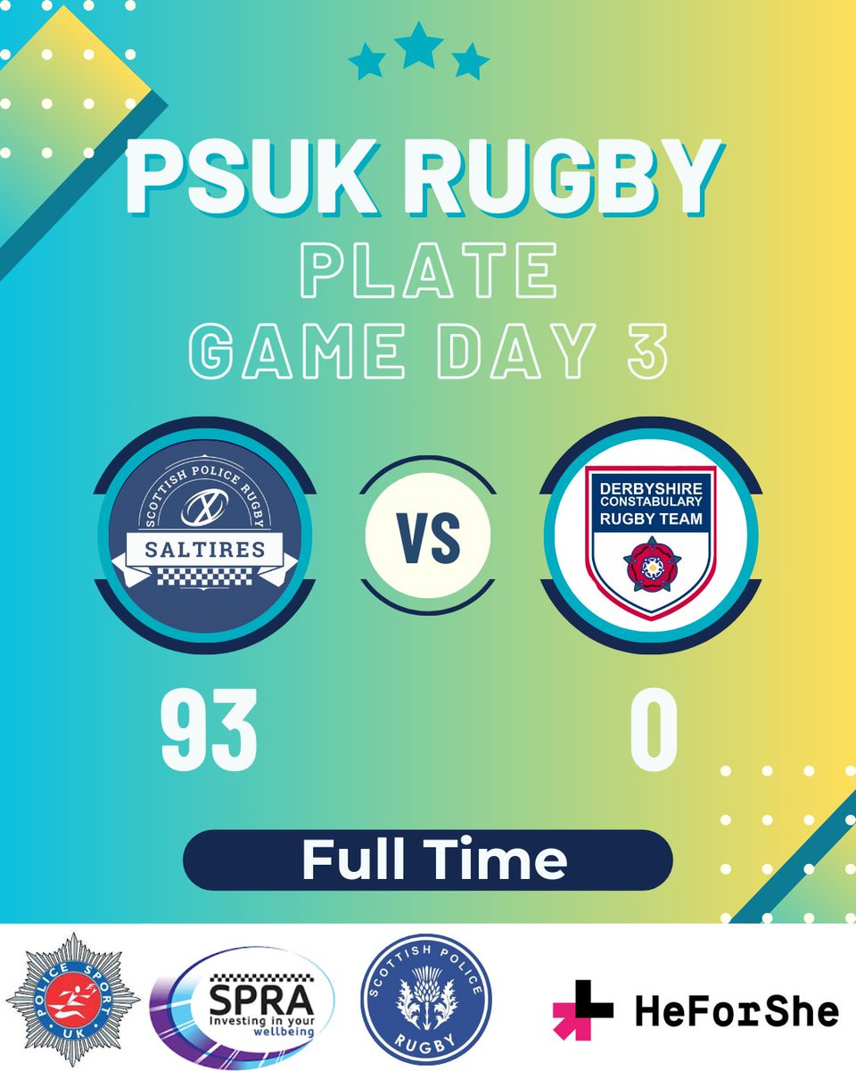 Scottish Police Saltires Rugby tweet media