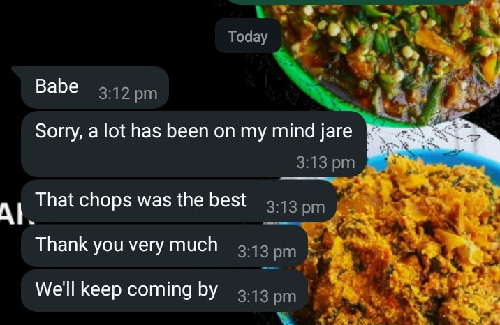 MakasonDelight's tweet image. When a first time customer sends you a review 🙌🙌🙌my day is madeeeeeeeee.....she bought our family platter and mehnnnnn she got value 😄
What are you still waiting for guyyyyyy