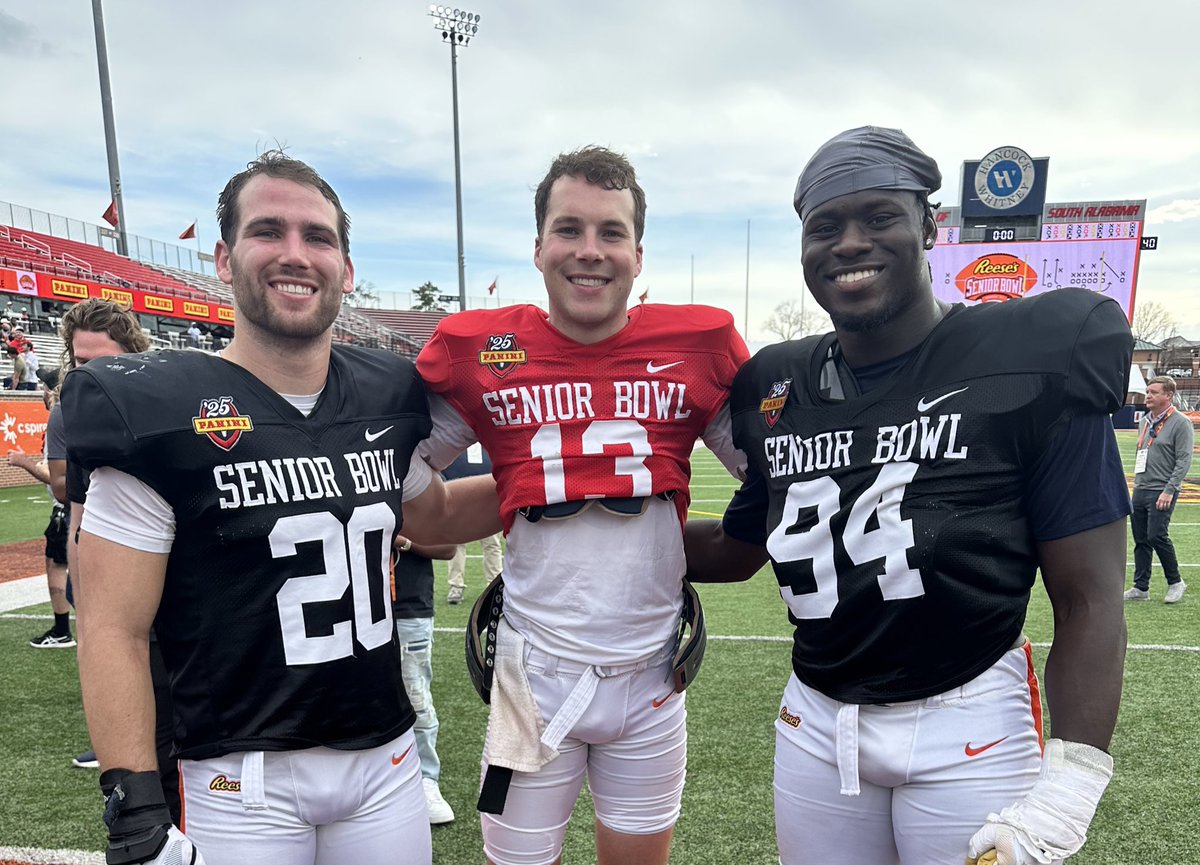 Down in Mobile supporting our guys at the Senior Bowl ☘️

#GoIrish☘️