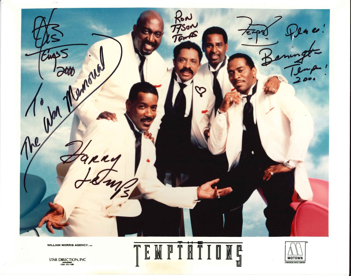 We have recently come across press photos from some of the War Memorial's past legendary performers, including the Temptations.  #musicmonday [SZWAB011]