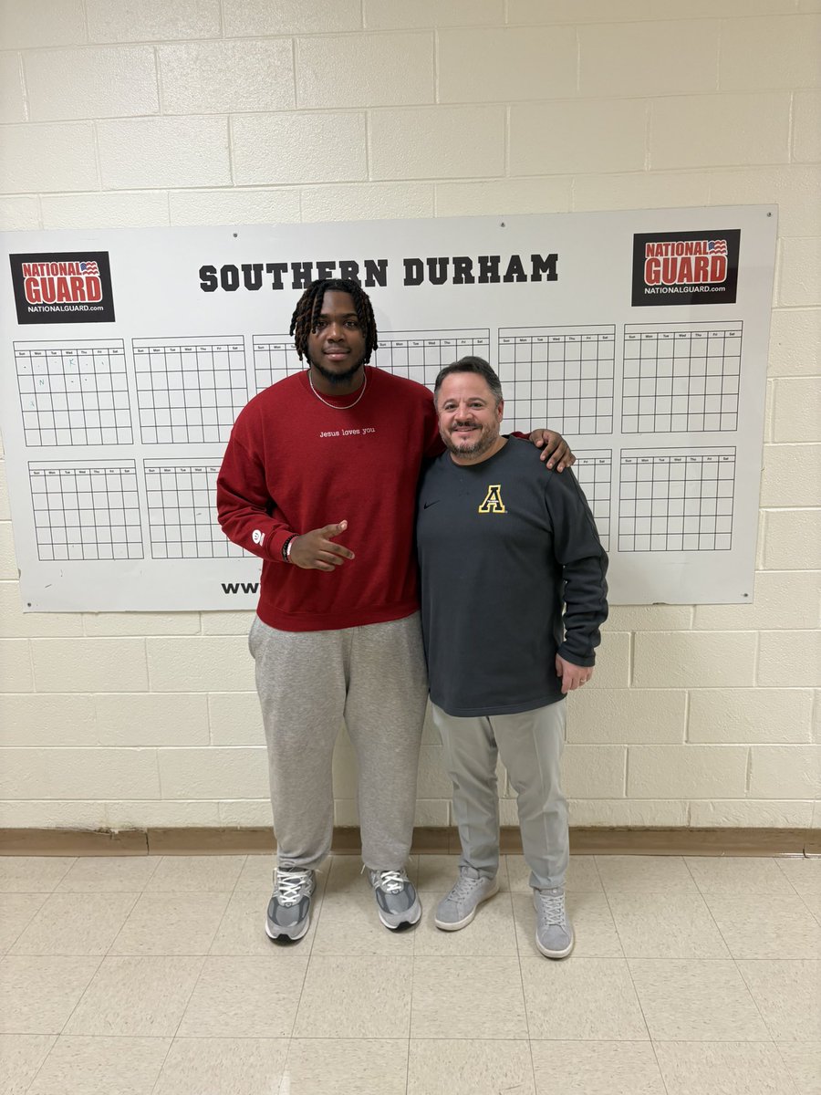Keith (KJ) Liles Jr ‘25 (@lileskj) on Twitter photo Thank you for making the trip to see me today!! can’t wait to get up to
<a href="/AppState_FB/">App State Football</a> this weekend! <a href="/Dowell_Loggains/">Dowell Loggains</a> <a href="/CoachDailey_A6O/">Joe Dailey</a> Thank you for making the trip to see me today!! can’t wait to get up to
<a href="/AppState_FB/">App State Football</a> this weekend! <a href="/Dowell_Loggains/">Dowell Loggains</a> <a href="/CoachDailey_A6O/">Joe Dailey</a>