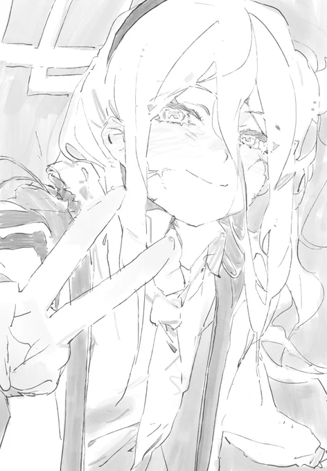 この子ロボ娘だったんですかの絵 