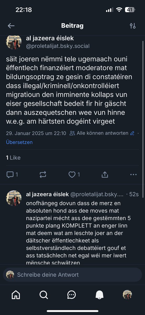 kee bock méi heihinner ze copypasten followt einfach do iwwer dir pisser hei ass klappe zu affe tot