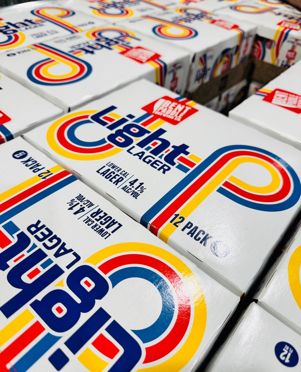 bentpaddlebeer's tweet photo. We're all stocked up for the Big Game! Are you? 🏈🍻

12-packs and 24-packs of Light Lager are a staple when you're watching the Big Game. Available now at your favorite liquor stores!

Find Light Lager near you → https://t.co/GmogNgULXX https://t.co/OD2JqXfLNv