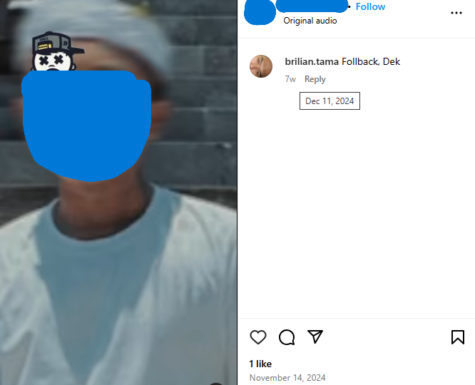RedAlienDevil's tweet photo. Jawabannya: karena ia diduga kuat masih AKTIF untuk approach anak-anak di bawah umur.

Ini terlihat dari pola following dan pola interaksi akun-akunnya yang banyak follow dan minta follback ke anak SMA atau maba.

Terutama di akun @/brilian.tama dan @/tokohonepiece https://t.co/3Tyj0RNuS5