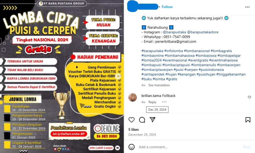 RedAlienDevil's tweet photo. Jawabannya: karena ia diduga kuat masih AKTIF untuk approach anak-anak di bawah umur.

Ini terlihat dari pola following dan pola interaksi akun-akunnya yang banyak follow dan minta follback ke anak SMA atau maba.

Terutama di akun @/brilian.tama dan @/tokohonepiece https://t.co/3Tyj0RNuS5