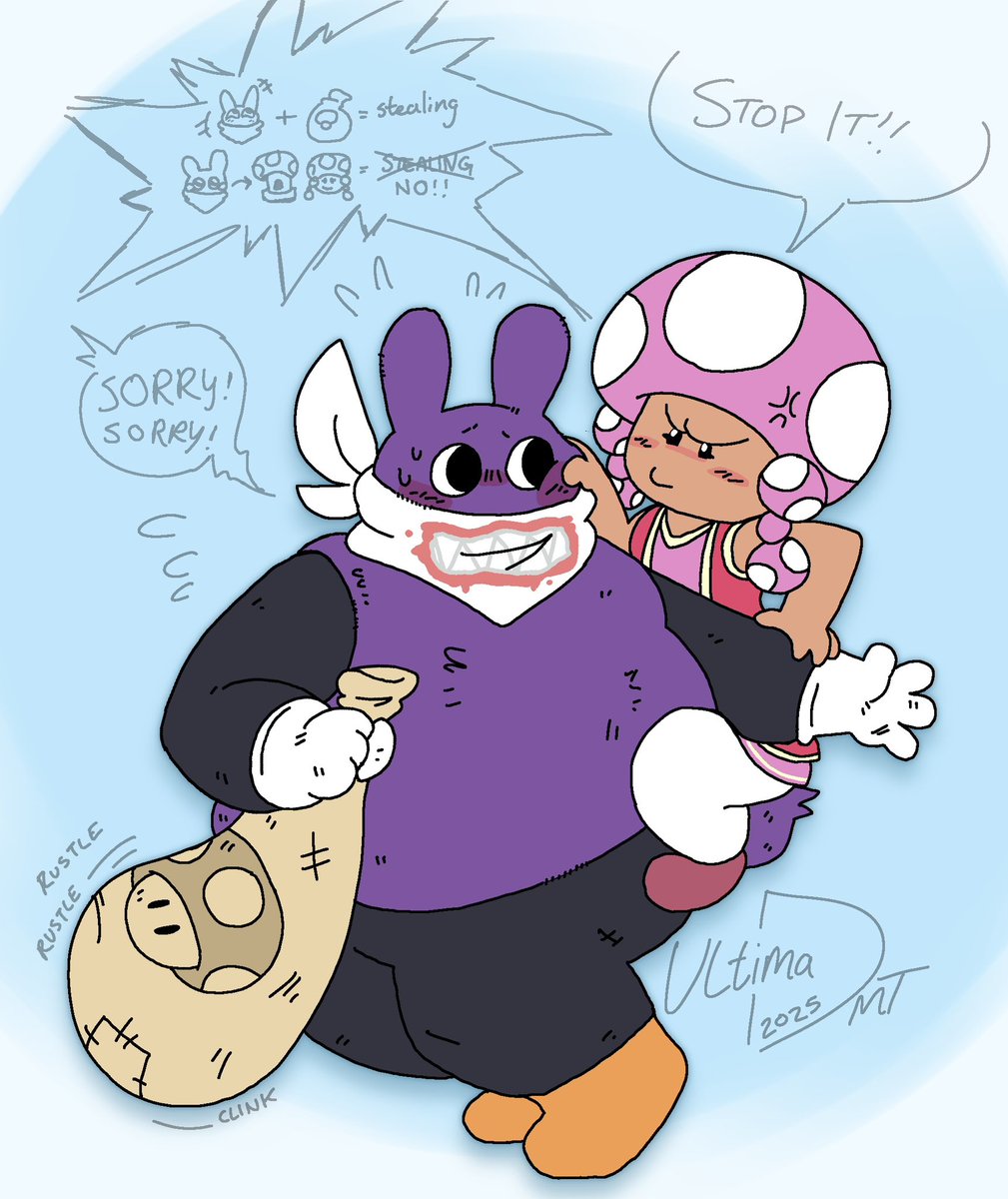 UltimaDMT's tweet image. nabbit habits

#nabbit #toadette #supermario