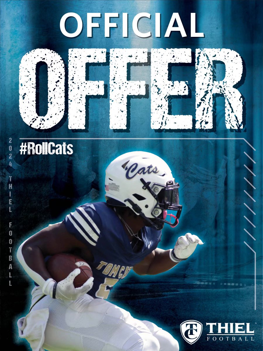 Hayden Wingo (@wingo_hayden) on Twitter photo After a great talk with <a href="/coachjonbevier/">Jon Bevier</a>!!!! I’m blessed to get an offer from @Thiel_Football !!!
<a href="/JacobbHamilton/">Jacob Hamilton</a> <a href="/Loganwright64/">Logan</a> After a great talk with <a href="/coachjonbevier/">Jon Bevier</a>!!!! I’m blessed to get an offer from @Thiel_Football !!!
<a href="/JacobbHamilton/">Jacob Hamilton</a> <a href="/Loganwright64/">Logan</a>