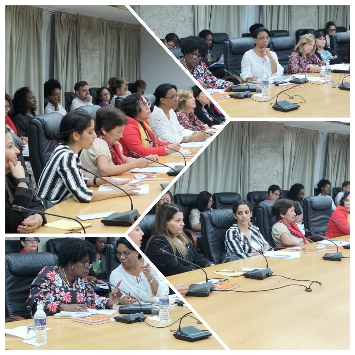 29/1 Continua la implementación de acciones a través de proyectos en el Programa Nacional para el Adelanto de las Mujeres en Cuba. Hoy se presentaron 3 nuevos proyectos que abarcan más de 40 municipios, además de soluciones comunicativas. #MujeresEnRevolución 
#GenteQueSuma