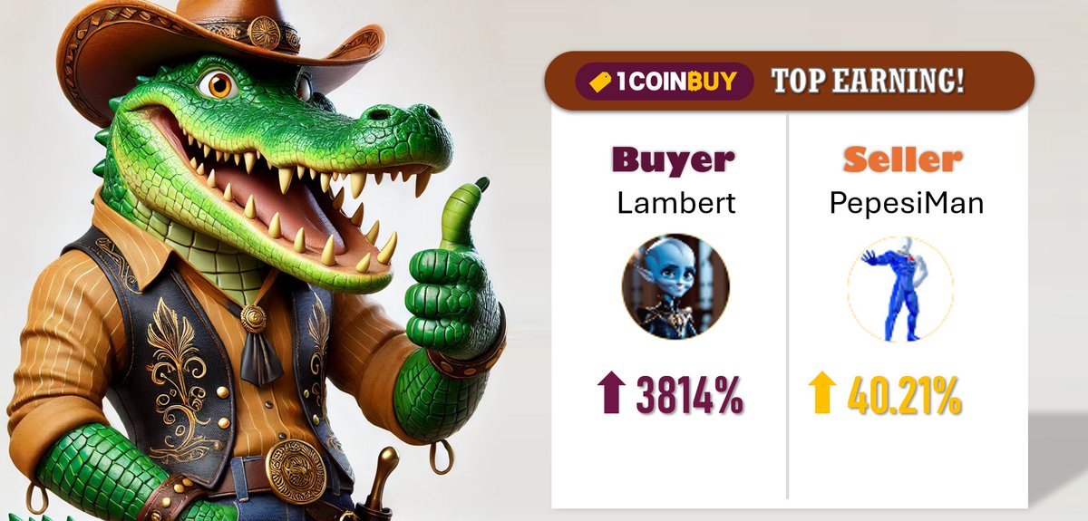 official_ocb's tweet photo. 🌟[Best Earning 1/29] Top buyer and seller on OneCoinBuy have set the bar high—will you claim the spotlight tomorrow?  #OneCoinBuy #CryptoTrading #DailyRewards #TopEarners #CryptoMarketplace #TradeAndWin https://t.co/pAVdJqxFBx