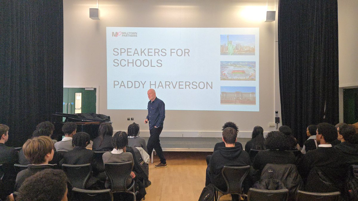 FCSixthForm's tweet photo. From Man United to the FT to Buckingham Palace—Paddy’s journey is truly inspiring!

His key advice to FCA students:
✅ Pursue a career in what you love
✅ Talent + hard work = success
✅ Stay hungry &amp; ambitious

Who else is feeling motivated? #CareerGoals #HardWorkPaysOff https://t.co/U57IClggZI