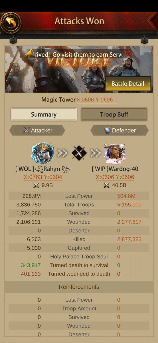 رغم فرق القوة والامكانيات💪  مزال #الليبي راسه مرفوع 
الكل تحته وينافقو فيه على خاطر أقوى واحد في اللعبة  وانا قاعد صامد 
عركتي معاه تذكر فيا بخليج سرت 
#معمر_القذافي 
ضد 
#الامريكان 
ومزال الخير جاي 
#evony