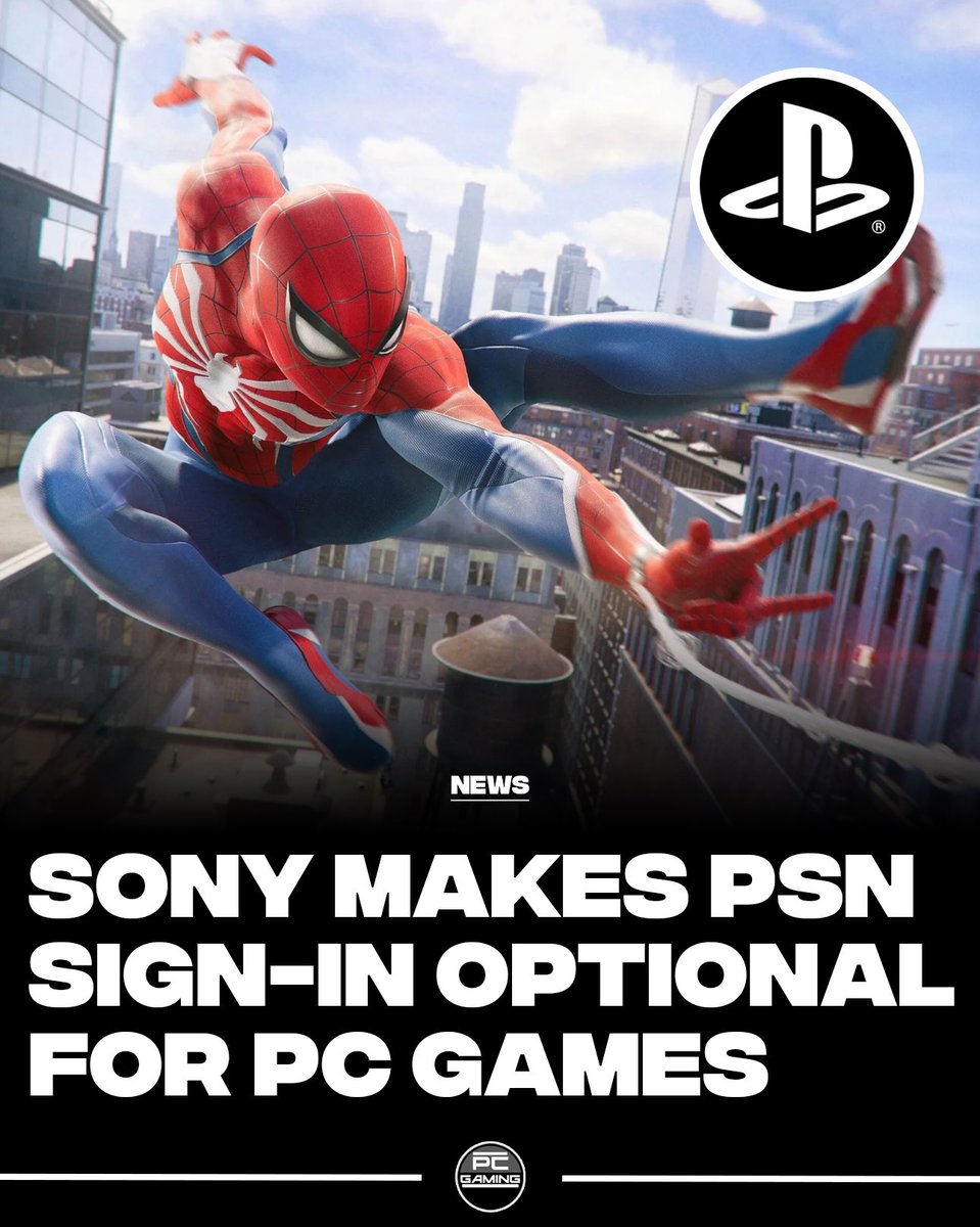 Sony has announced that a PlayStation Network account will no longer be required to play certain single-player games on PC. This change applies to titles such as Marvel’s Spider-Man 2, The Last of Us Part II Remastered, God of War Ragnarök, and Horizon Zero Dawn Remastered.