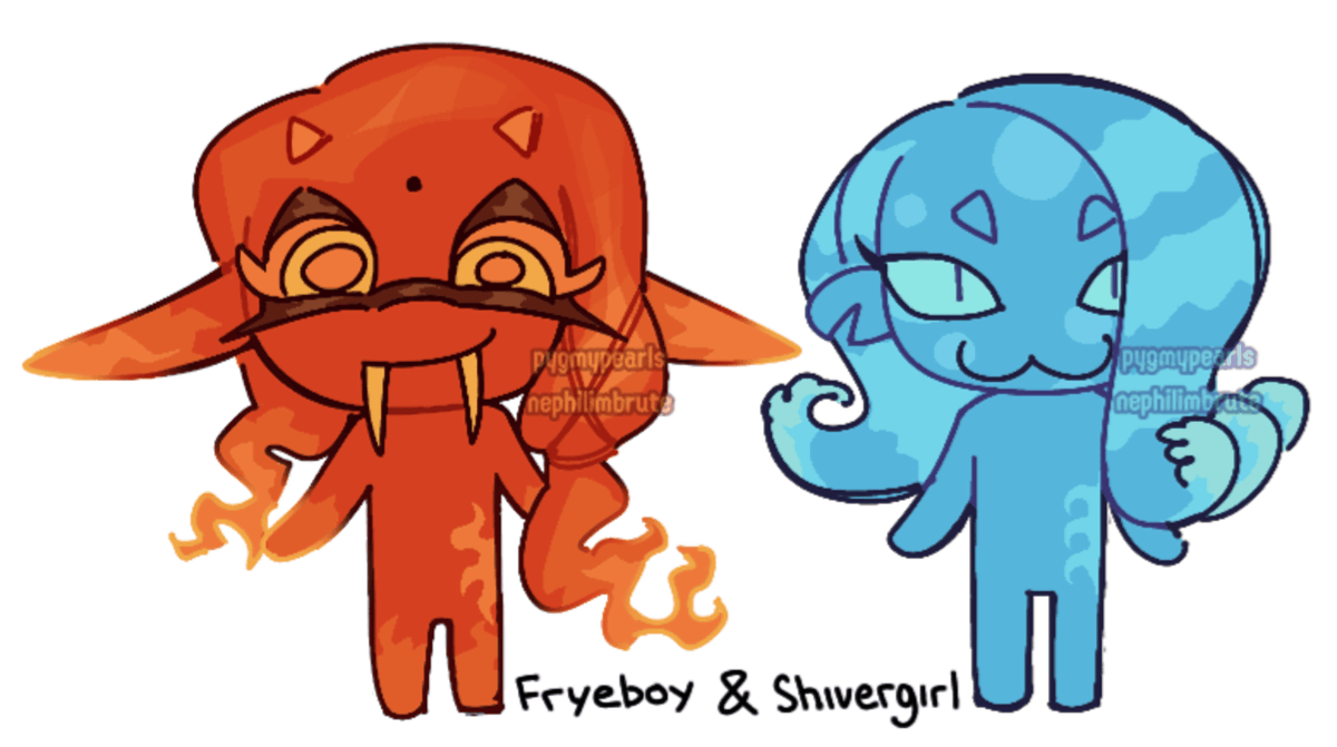 pygmypearls's tweet photo. fire and ice? more like https://t.co/RztOemJFek