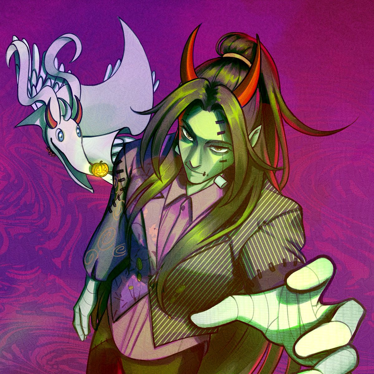 #VTuber 'Get to know me'-Trend!~

👹 Name: Lecht
👹 Nickname: I don't have one 🥹
👹 Candy: Twix
👹 Music: Rock, Metal. Pop
👹 I stream: HSR and everything else I want to play
👹 for 2025: host more events for my community