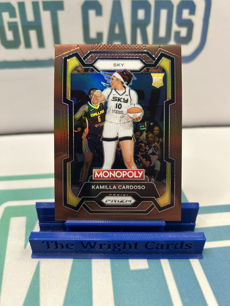 TheWrightCards's tweet photo. Break #722… CAITLIN CLARK ROOKIE BLACK MONEY BLAST 🔥🔥🔥 A huge BANG 💥 to start off WNBA Prizm!! We’ve got another pick your team case up in our discord as we get ready for WNBA Prizm Hobby coming in February #TheHobby #TheWrightCards #WNBA #Prizm #Monopoly #hasbro #TBBCrew https://t.co/i0weE4Q6Yr