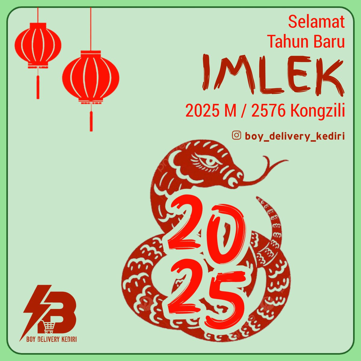 kopickoooo____'s tweet photo. Selamat Tahun Baru Imlek 2025, Gong Xi Fa Cai⛩️🎊🎉

#boydeliverykediri #kurirkediri #deliverykediri #jastipkediri #jastippondokkediri #kediri #imlek #gongxifacai #chinesenewyear https://t.co/4bXo3vGtC8