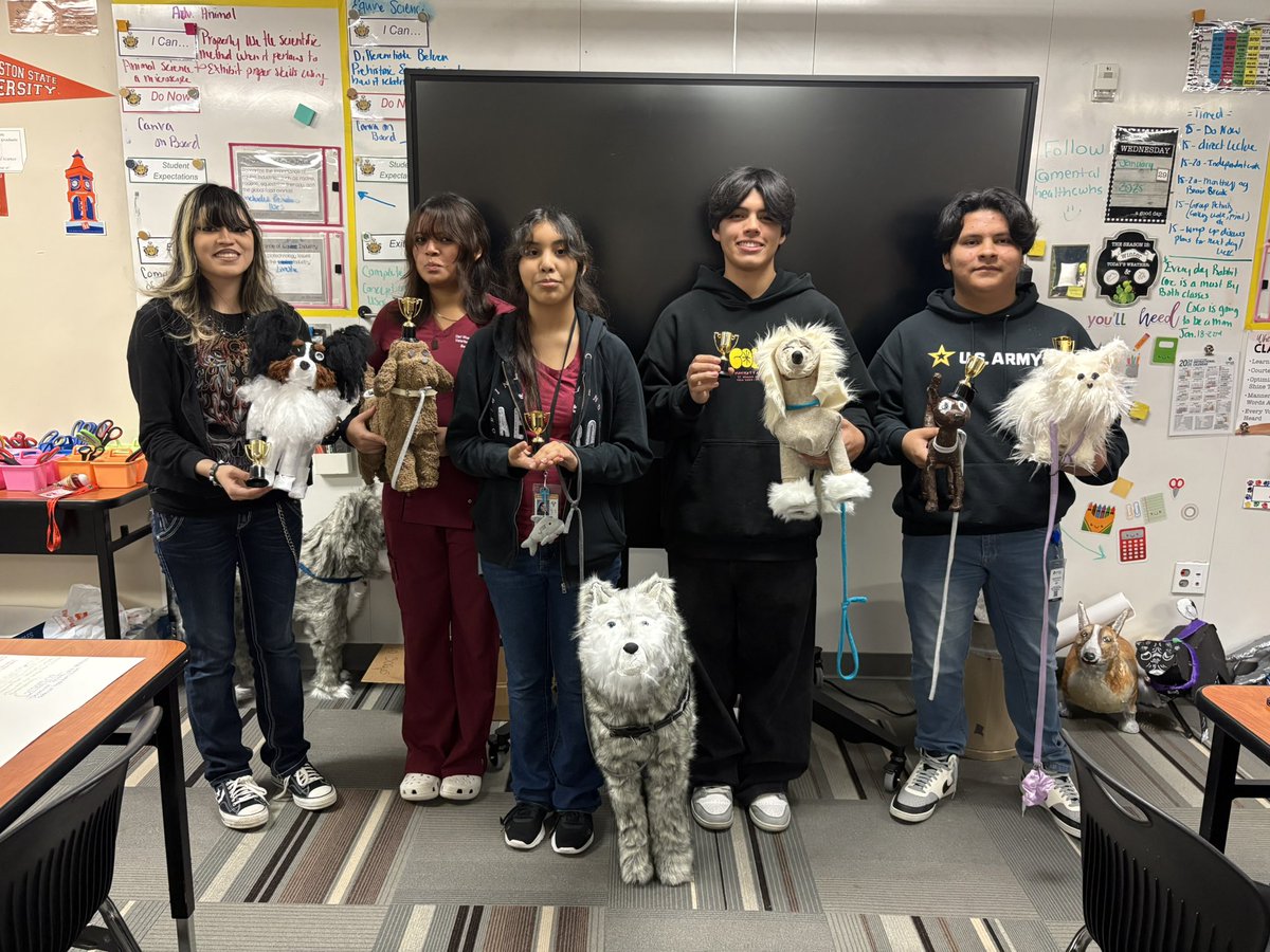 Dr. Bianca Dugas (@drbdugas) on Twitter photo Today we had the pleasure of judging a Dog Show put on by our Wunsche HS scholars for their practicum class in the veterinary pathway. This exciting event showcased the incredible talent & creativity of our students as they present their 3D- hand made dog models! <a href="/DrAlfredJames/">Alfred James, Ed.D.</a> Today we had the pleasure of judging a Dog Show put on by our Wunsche HS scholars for their practicum class in the veterinary pathway. This exciting event showcased the incredible talent & creativity of our students as they present their 3D- hand made dog models! <a href="/DrAlfredJames/">Alfred James, Ed.D.</a>
