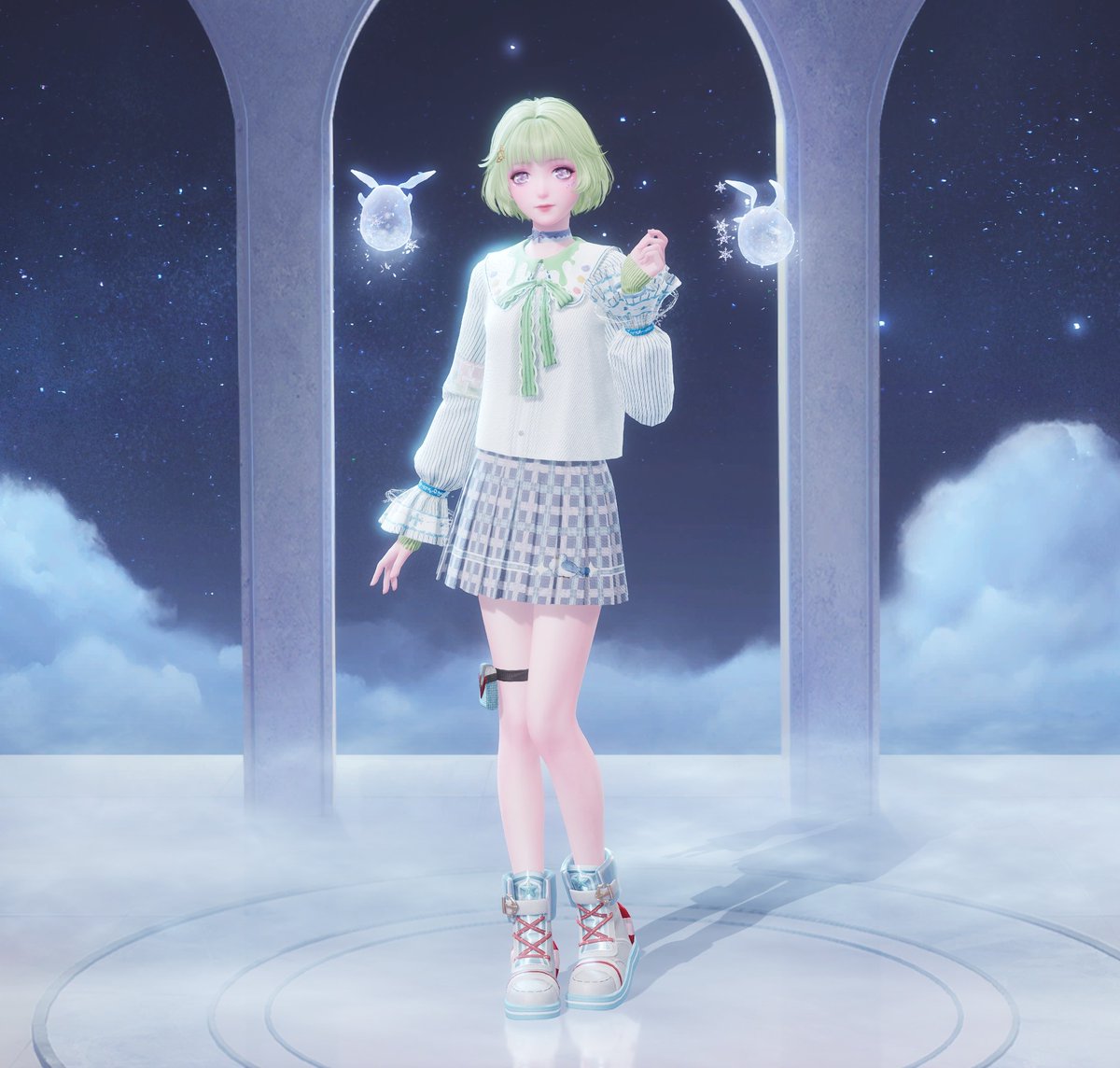 dokodiary's tweet photo. Some anime-inspired Infinity Nikki outfits! @InfinityNikkiEN 
☆ Hachi (NANA)
☆ Dark Magician Girl (Yu-Gi-Oh!)
☆ Sakura (Card Captor Sakura)
☆ Eureka (Eureka Seven) https://t.co/3LssjEFS8o